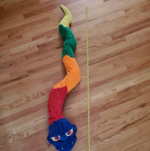 Large Plush rainbow snake - Picture 3 of 4